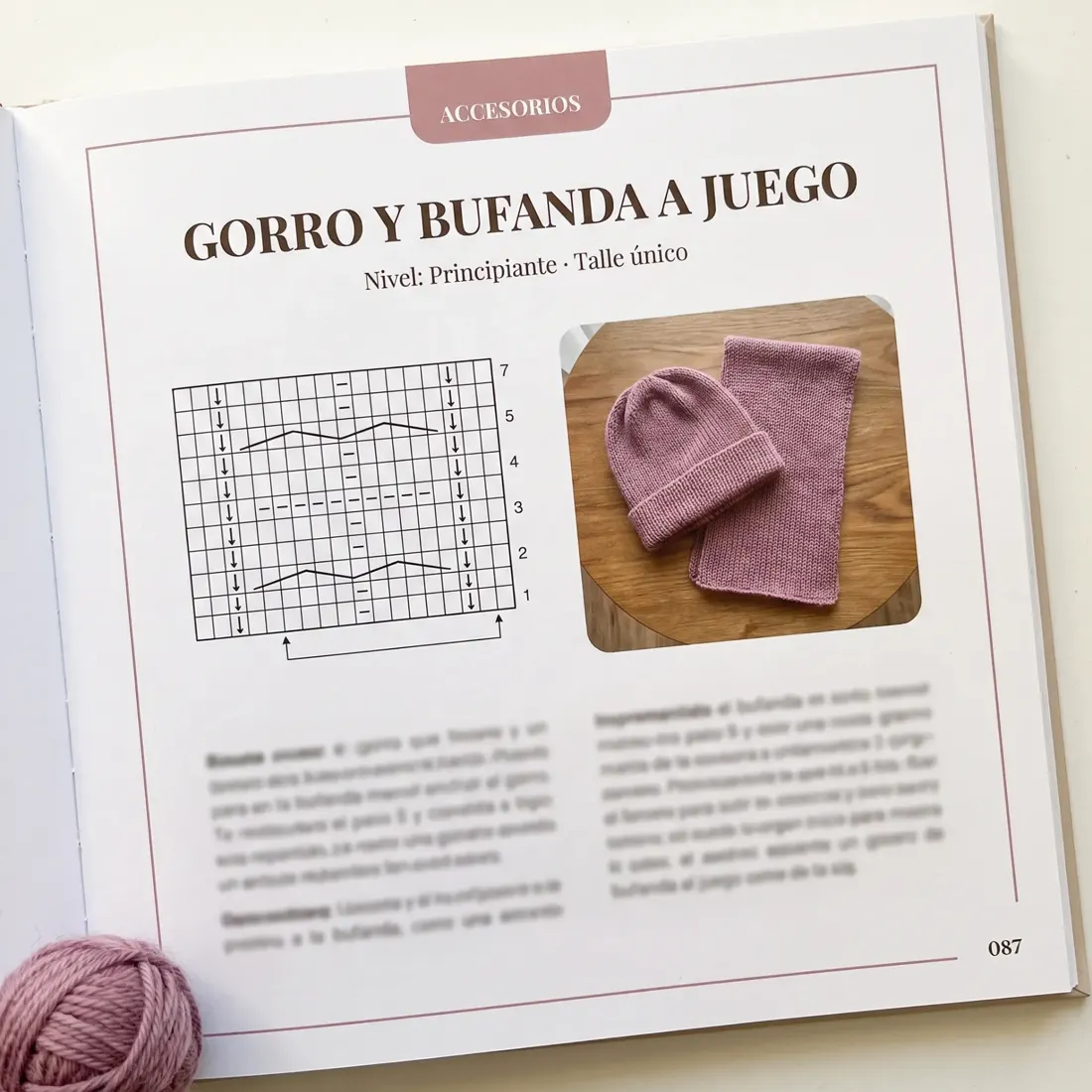 Gorro y bufanda a juego